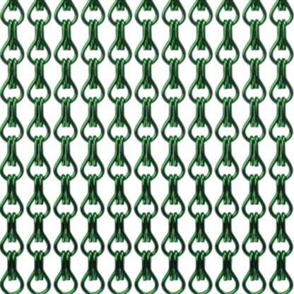 Aluminium vliegengordijn Torresol - 100 x 235 cm - Groen