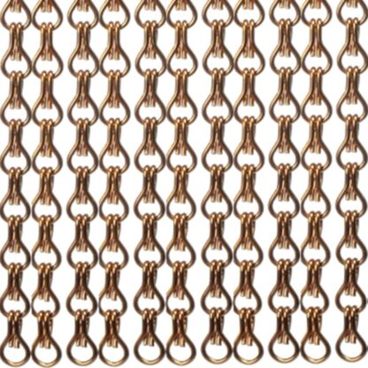 Aluminium vliegengordijn Torresol - 100 x 235 cm - Brons