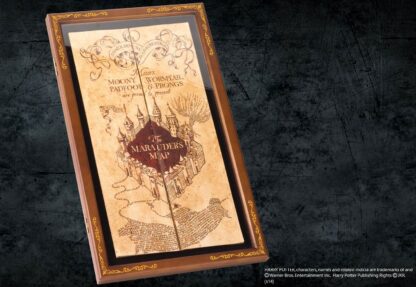 Harry Potter Houten Display Voor De Replica Marauders Map