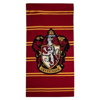 Harry Potter Handdoek Gryffindor Met Strepen 180 x 90 cm