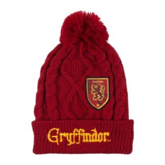 Harry Potter Beanie Patch Pom Pom Huis Gryffindor