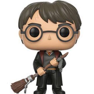 Harry Potter Funko Pop Figure Harry with Firebolt & Feather