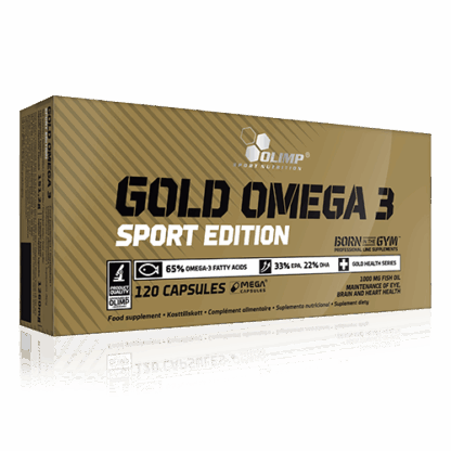 Gold Omega-3 Sport Edition | Olimp Supplements | 120ct