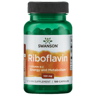 Vitamine B-2 100mg | Swanson | 100ct