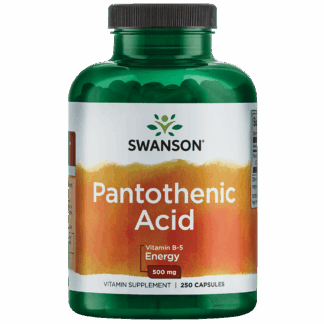 Pantothenic Acid 500mg | Swanson | 250ct