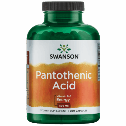 Pantothenic Acid 500mg | Swanson | 250ct