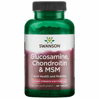 Glucosamine, Chondroitine & Msm 250/200/150 | Swanson | 120ct