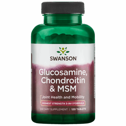Glucosamine, Chondroitine & Msm 250/200/150 | Swanson | 120ct