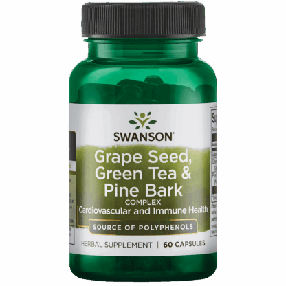 Grapeseed, Green Tea & Pine Bark | Swanson | 60ct
