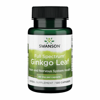 Full Spectrum Ginkgo Leaf 60mg | Swanson | 120ct
