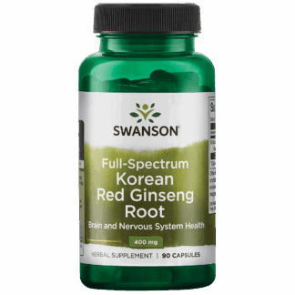 Full Spectrum Korean Red Ginseng 400mg | Swanson | 90ct