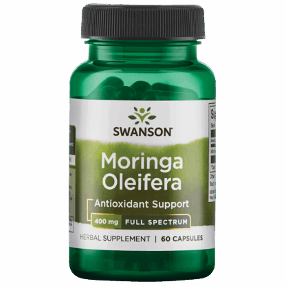 Full Spectrum Moringa Oleifera 400mg | Swanson | 60ct