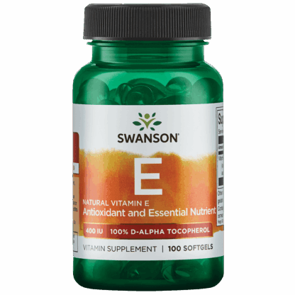 Vitamine E Natural 400IU | Swanson | 100ct