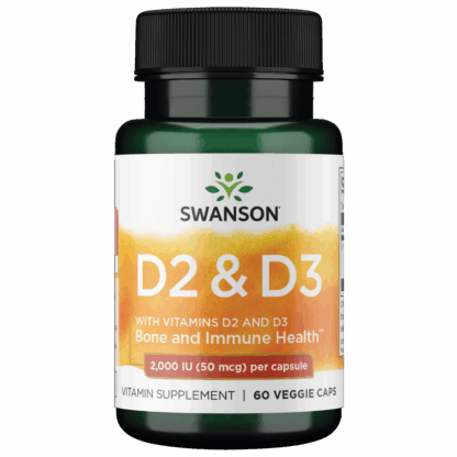 Vitamin D Complex With Vitamins D-2 & D-3 | Swanson | 60ct