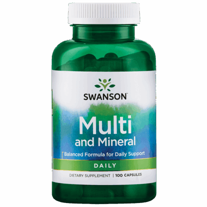 Daily Multi-vitamine & Mineral | Swanson | 100ct