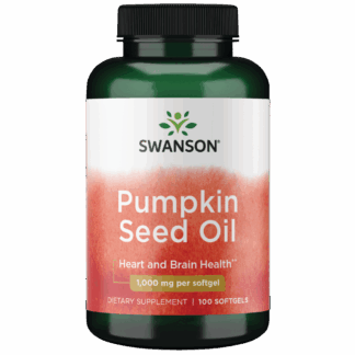 Pumpkin Seed Oil 1000mg | Swanson | 100ct