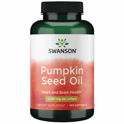 Pumpkin Seed Oil 1000mg | Swanson | 100ct