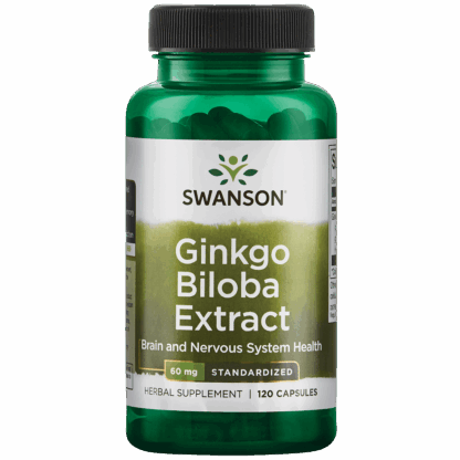 Ginkgo Biloba Extract 60mg | Swanson | 120ct