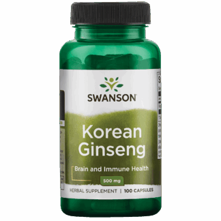 Korean Ginseng 500mg | Swanson | 100ct