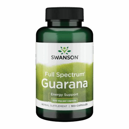 Guarana 500mg | Swanson | 100ct
