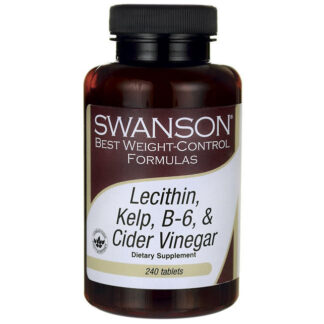 Diet Lecithin, Kelp, B-6 & Vinegar | Swanson | 240ct