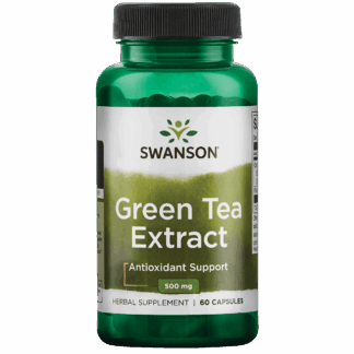 Super Herbs Green Tea Extract 500mg | Swanson | 60ct