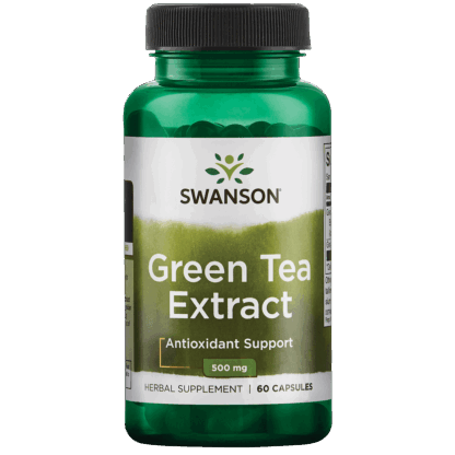 Super Herbs Green Tea Extract 500mg | Swanson | 60ct