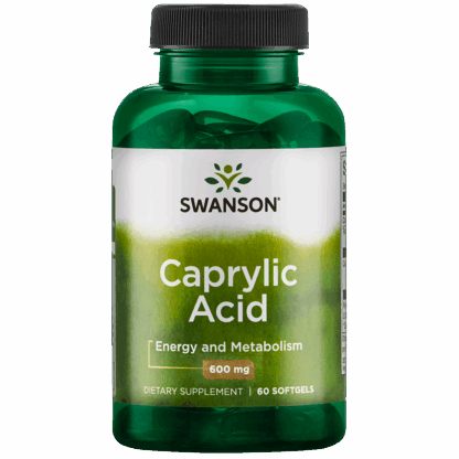 Ultra Caprylic Acid 600mg | Swanson | 60ct
