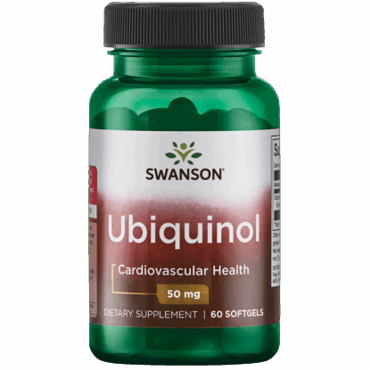 Ultra 100% Pure & Natural Ubiquinol (Kaneka QH®) 50mg | Swanson | 60ct - Afbeelding 2