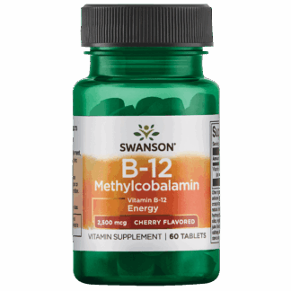 Ultra Methylcobalamin High Absorption B-12 | Swanson | 60ct
