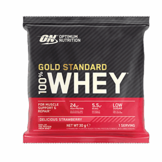 Gold Standard 100% Whey Sachets | Optimum Nutrition | Strawberry