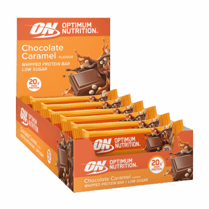 Chocolate Caramel Whipped Protein Bar | Optimum Nutrition | 600g