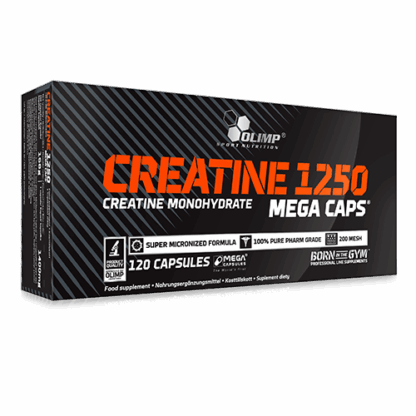 Creatine Mega Caps 1250 | Olimp Supplements | 120ct