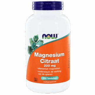 Magnesium Citraat Now | Now Foods | 60ct