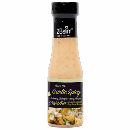 Spicy Knoflook | 2bslim Sauzen | 250ml