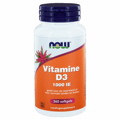 Vitamine D3 (1000 Iu) | Now Foods | 360ct
