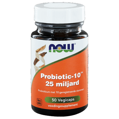 Probiotic 10™ 25 Miljard | Now Foods | 50 capsule