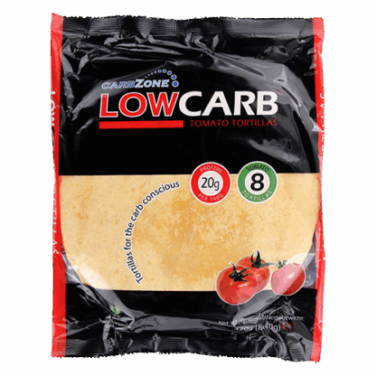 Low Carb Tomato Tortillas | Carbzone | 320g
