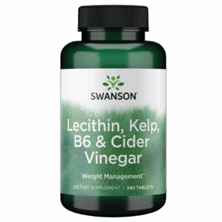 Diet Lecithin, Kelp, B-6 & Vinegar | Swanson | 240ct