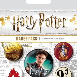 Harry Potter Gryffindor Button 5-pack